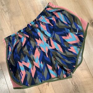 Nike Girls Multicolor Running Shorts